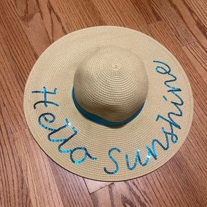 Womens floppy hat